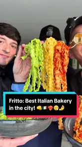 Fritto Italian bakery in Liverpool: homemade sandwiches, pizzas, calzones, pasta, arancini, donuts, & street food.