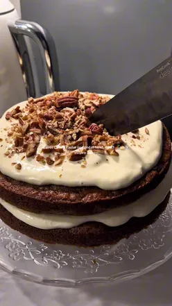 Delicious homemade carrot cake with cream cheese icing, perfect for Easter baking and special occasions.