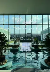 A vlog-style tour of The Malvern Spa, showcasing the indoor-outdoor hydrotherapy pool, the hotel room, Elemis spa products, and the dining experience.