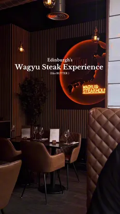 Wagyu steak experience at Ishiku Wagyu in Edinburgh, showcasing tender meat and a rich flavor profile.