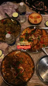 Visual guide to favorite halal restaurants in Liverpool, with delicious food photos and inviting dining spots.