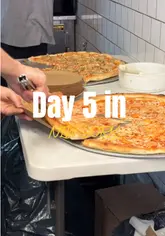 A large slice of classic New York style pizza, a popular food item from New York City.