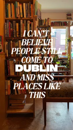 l can’t believe people come to Dublin and still miss places like this! You’re going to want to save this one ASAP 💃🏼 We’re within walking distance from the city but  believe it or not, this spot, voted one of the coolest neighbourhoods in the world by Time Out Magazine,  is often missed by tourists. This quirky area has Michelin guide restaurants, lots of intimate gig spaces, beautiful cathedrals, epic breweries, great bakeries some of the best vintage shops you’ll find anywhere in the country  This part of Dublin is an absolute gem, it’s The Liberties and you absolutely need to visit it next time you’re in Dublin  Save this post for your next weekend in Dublin ☘️