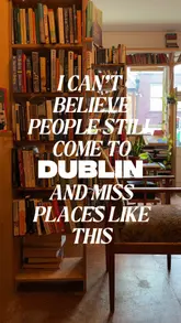 A vibrant street in Dublin's historic Liberties neighbourhood, known for quirky shops, unique architecture, and cultural gems.