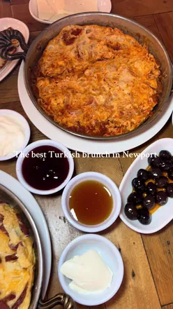 SAVE THIS BREAKFAST SPOT!! Offering both Turkish and English breakfast options  @thecorpacafe in Newport has you covered. 🫖☕️ The decor, friendliness and food really creates an overall wonderful warming and authentic Turkish atmosphere. The Turkish breakfast spread was unreal and I can fully understand why this place has so many returning regulars!  The staff were lovely here and you can truly tell the love and care that goes into the cooking to produce so many outstanding dishes! 🙌 {INVITE} ——————- #turkishfood #turkishbreakfast #newport #cardifffoodies #brunch 
