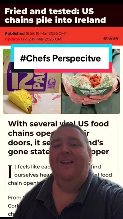 American chains are landing in Dublin which is good for customers but a serious challenge for independent operators. Curious to see how this one plays out. #DublinFood #HospitalityIndustry #FoodTrends #ChefsPerspective #RestaurantIndustry 