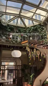 Trendy Hoxton Paris hotel, blending old Parisian architecture with modern design, located in the 2nd arrondissement of Paris.