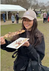 Crowds enjoying diverse street food like burgers, tacos, and naan wraps at Big Food Festival at Swansea Waterfront Museum.
