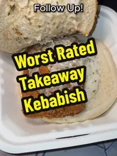 Food or restaurant scene in Nottingham under review for the 'worst takeaway in the UK' search.
