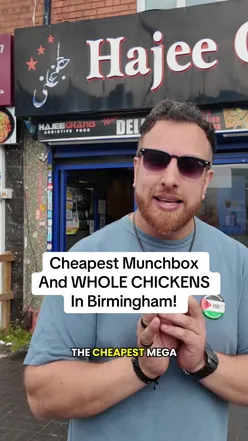 Delicious Pakistani-style steamed chicken and munchbox at Hajee Ghani in Birmingham, showcasing unbeatable value and flavor.