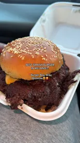 A smash burger, golden fries, and a cookie from Burger Boy Cheeseburgers, reviewed as possibly the best in Ireland.