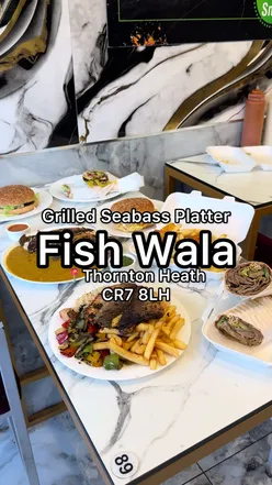 Grilled fish and chips under £10 at Fishwala Thornton Heath. Delicious, cheap seafood meal in CR7.
