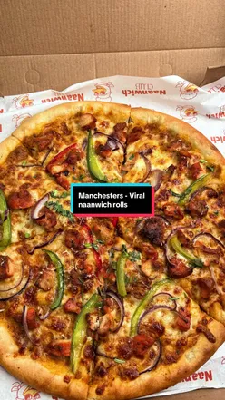 POV: you just found your new go-to takeaway 🔥   @Naanwich Club  Tried Naanwich Club and I’m not exaggerating when I say this is elite comfort food 😮‍🔥   The tandoori chicken naanwich rolls are LOADED – smoky, juicy chicken wrapped in a soft naan with all the flavour hitting every bite 🤤 (proper desi street food vibes)   And don’t even get me started on the butter chicken pizzas… creamy makhani base, tandoori chicken, melty cheese – it’s giving fusion done RIGHT 🍕🔥   If you’re in Manchester, this one’s a must try 👀   #food #foodie #foodreels #viralfood #fy 