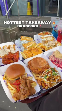HOTTEST TAKEAWAY IN BRADFORD  #bradford #yorkshire #takeaway #placestoeat #food  New York Krispy,Bradford 📍