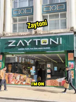 Zaytoni's £5 chicken shawarma wrap in Manchester