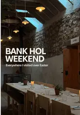 Exploring Edinburgh, Scotland: historic streets, charming cafes, and beloved local spots over a bank holiday weekend.