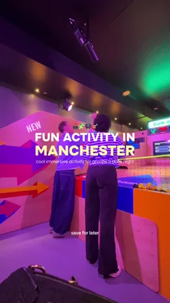 BRAND NEW fun, competitive & immersive game activity venue Gameface has landed in Manchester at Printworks!! 🎯🧩👾✨🕹️⭐️🍻 @gameface.bar OPENS to the public on Friday 10th April!!  I’ll be posting a more in depth video very very soon! 👀  the ultimate social gaming bar with games, challenges and a bar atmosphere so it’s perfect for friends, nights outs, team socials or celebrations!! We had the BEST time!!!! 🤩✨ 📍Printworks, 27 Withy Grove, Manchester, M4 2BS  #manchesteractivity #funactivity #thingstodo #immersiveactivity #interactivegame   