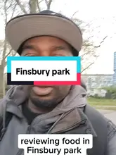A wide view of Finsbury Park in London, showing green expanses, mature trees, and people enjoying the popular urban space.