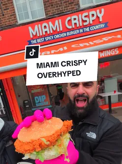 Is Miami Crispy Ilford overhyped? We visited the 2026 Emerging Chicken Brand finalist to see if the viral spicy chicken burger is the best in London. While the flavor was good, the soggy bun and wet chicken were a major disappointment. Dissecting the components of this London food review: the texture just didn't hit the mark. Save this post before your next trip to East London. Address: 2 Claybury Broadway, Ilford IG5 0LQ Keywords: miami crispy ilford, best spicy chicken burger london, miami crispy review, ilford food spots, london chicken shop, overhyped food london, uk burger quest, miami crispy manchester, chicken burger review uk, east london eats.