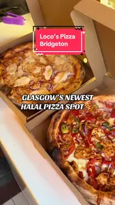 A promotional reel for Loco's Pizza in Glasgow, featuring shots of hand-stretched pizzas, pasta dishes, and the venue's interior and exterior. The video highlights the menu offerings, including specific pizza and pasta options, in a fast-paced, music-driven format.