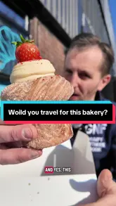 Delicious cakes, pastries, and desserts on display at Pastille Bakery, an award-winning patisserie in Liverpool city centre.