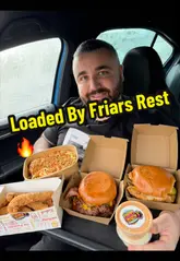 Smash burger and spicy beef loaded fries from Friars Rest's new loaded menu in Letterkenny.