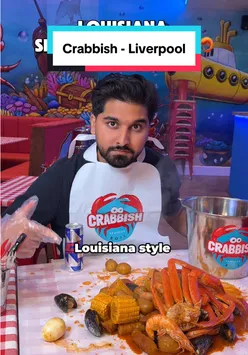 LIVERPOOL’S FIRST LOUISIANA STYLE SEAFOOD BOIL 🦞🦐🦀 Crabbish - Liverpool 📍 #liverpool #liverpoolfood #seafoodboil #thingstodoinliverpool #seafood 