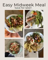 Casting an eye over this types of content often helps me organise my meal prep or plans!  Burger bowl is a great one for batching for a few days for sure  Summer rolls are my absolute fave but rice paper kills my skin with my rice allergy 😭 A little treat every now and again 👀  #mealplan #dinnerinspo #lunchinspo #irishcontentcreators #easyrecipes 