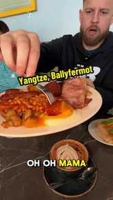 Two creators visit Yangtze in Ballyfermot to review their Full Irish breakfast. The video features them eating, discussing the quality of the ingredients, and sharing their thoughts on the value for money.