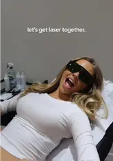 Here are a few options for your alt text, depending on what is shown in the image:

**Option 1 (Focus on location):**
Client at Banstead Laser Clinic preparing for their first professional laser hair removal treatment session.

**Option 2 (Focus on the service):**
A person visiting Banstead Laser Clinic to begin their journey with professional laser hair removal treatment.

**Option 3 (Concise):**
Preparing for a laser hair removal session at Banstead Laser Clinic.

**SEO Tip:** Including the location ("Banstead") and the service ("laser hair removal") is great for local SEO ranking!