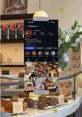 Here are a few options for your alt text, depending on the specific focus of the image:

**Option 1 (Focus on the shop):**
A storefront view of Fred’s London bakery on Oxford Street with customers queuing for pastries.

**Option 2 (Focus on the product):**
Delicious gourmet pastries and baked goods displayed at Fred’s bakery on Oxford Street in London.

**Option 3 (More descriptive):**
Close-up of fresh pastries inside the popular Fred’s bakery shopfront on Oxford Street, London.

**SEO Tip:** The best alt text is descriptive enough for a screen reader user to visualize the image while including keywords like "London bakery" and "Fred’s.