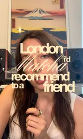 Here are a few options for your SEO alt text, depending on the specific visual:

**Option 1 (Descriptive & SEO-focused):**
"A person holding a matcha latte inside a trendy London cafe, part of a London matcha guide."

**Option 2 (Action-oriented):**
"Close-up of a creamy matcha latte being held at a popular London cafe for a social media matcha guide."

**Option 3 (Concise):**
"A matcha latte in a London coffee shop, featured in a London matcha recommendation guide."

**SEO Tip:** Since alt text is for accessibility and search engines, include the most important keywords ("London," "matcha," "cafe") while describing exactly what is happening in the image.