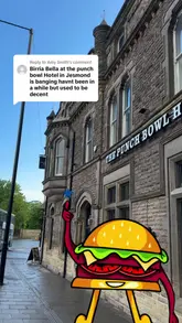 A review of Birria Bella, a Mexican food vendor located inside The Punch Bowl Hotel in Jesmond. The video features a walkthrough of the venue, a look at the menu, and a detailed review of the 'OG Munchbox', which includes birria beef tacos, nachos, and fries with consommé.