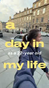 Spend the day with me as 22 year old living in Edinburgh🌟🌟 #edinburgh #edinburghvlog #dayinmylifevlog #dailyvlog #spendthedaywithme 