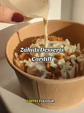 the next installment of our mission to find Wales' best tiramisu! @zahidsdesserts is the place to go for halal tiramisu - the pistachio one is next level. also peep the milkcake 😍 (gifted but my honest opinions - reviewing tiramisu is serious business) #tiramisu #tiktokwales #cardiff #cardiffeats #cardifffood 