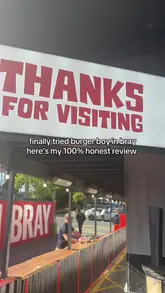 A personal review of Burger Boy in Bray, featuring a smash burger, fries, and a milkshake. The creator shares their honest opinion on the food and the overall experience.
