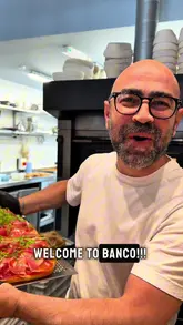 A vlog-style review of a new sandwich shop called Banco in Stoneybatter, Dublin, highlighting their Roman-style focaccia sandwiches, hand-made pasta, and fresh pastries.