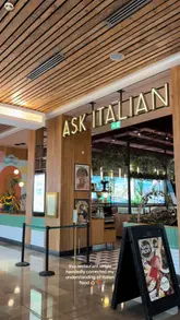 A promotional video for ASK Italian showcasing their menu, including pizzas and pasta dishes, with a focus on a current promotion.