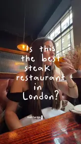 A review of Goodman steakhouse in London, showcasing cocktails, starters, a porterhouse steak, sides, and desserts.