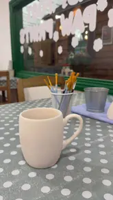 A personal vlog documenting a visit to a pottery painting studio at Fobbing Farm Shop, followed by a stop at a local bakery for treats. The video highlights the creative activity and the casual, family-friendly atmosphere.