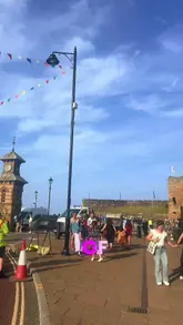 A vlog-style review of the Ministry of Sound Classical festival at Tynemouth Priory, highlighting the unique setting, orchestral dance music, and local food.