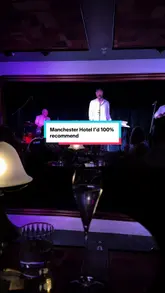 A montage showcasing the atmosphere, live music, outdoor seating, and hotel facilities at Mollie's in Manchester, using a 'New York or Manchester?' hook to highlight its stylish, urban vibe.