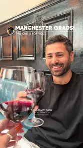 A promotional reel showcasing a graduation set menu at Hawksmoor Manchester, featuring various courses, wine, and the restaurant's atmosphere.