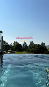 A vlog-style review of a spa day at Ragdale Hall Spa, showcasing various pools, relaxation areas, treatments, and facilities, followed by a visit to a local pub for drinks and burgers.