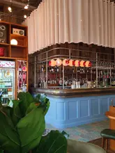 A promotional venue tour video showcasing the interior design and atmosphere of a new tapas restaurant called Baresca in Mere Green, featuring shots of the bar, seating areas, and decor.
