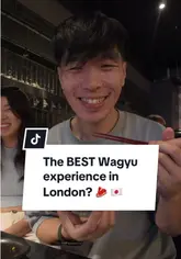 A high-energy vlog showcasing a visit to Kanpai Classic in London, focusing on their premium wagyu tasting experience, including various cuts, cooking techniques, and the restaurant's upscale atmosphere.