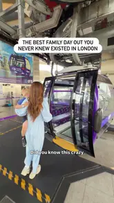 The video is a fast-paced vlog documenting a family day out at The O2 in London. It highlights the IFS Cloud Cable Car, various outlet shopping stores, and the Clip 'n Climb activity center, providing a comprehensive overview of the venue's family-friendly offerings.