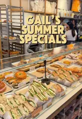 A first-person review of the summer specials at a GAIL'S Bakery location, featuring a close-up look at the Plum Iced Matcha, Cheese & Tomato Brioche, and Mixed Berry Brioche.