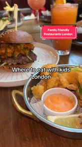 A promotional video showcasing a family-friendly dining offer at Burger & Lobster in London, highlighting the 'Kids Eat Free' deal and the menu options for both adults and children.