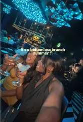 A fast-paced, energetic reel showcasing a bottomless brunch experience at Eadn St Pauls, featuring cocktails, food, and live entertainment.